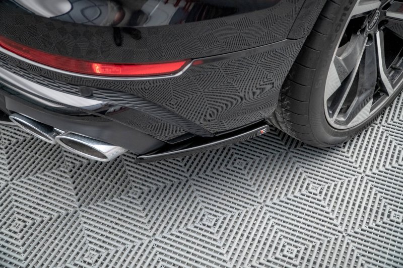 Maxton Heck Ansatz Flaps Diffusor für Audi SQ8 Mk1 schwarz Hochglanz AU-SQ8-1F-RSD1-G