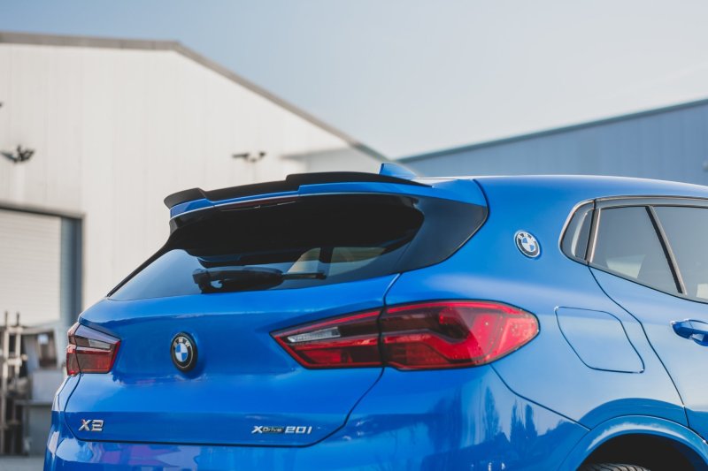 Maxton Spoiler CAP für BMW X2 F39 M-Paket schwarz Hochglanz BM-X2-39-MPACK-CAP1-G