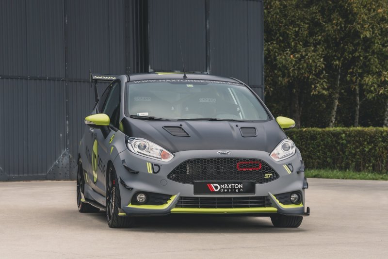 Maxton Seitenschweller Ansatz für Ford Fiesta 7 ST Facelift  FO-FI-7F-ST-FSD1