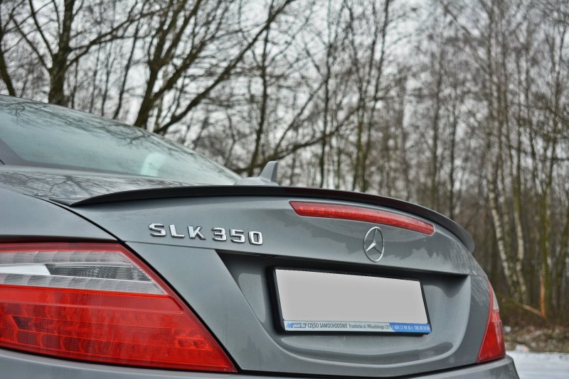 Maxton Spoiler CAP für Mercedes SLK R172 schwarz Hochglanz ME-SLK-R172-CAP1-G