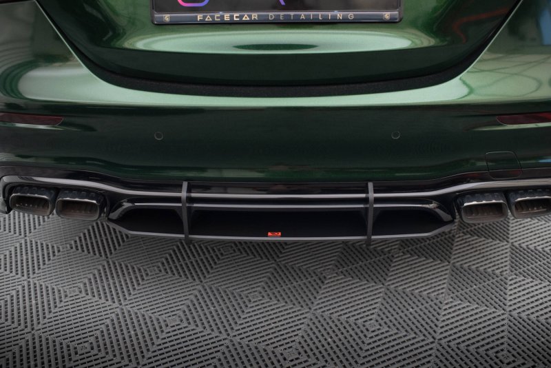 Maxton Street Pro Heckschürze Mercedes-AMG E63 W213 Facelift MEE213F63CNC-RS1B+BRBI