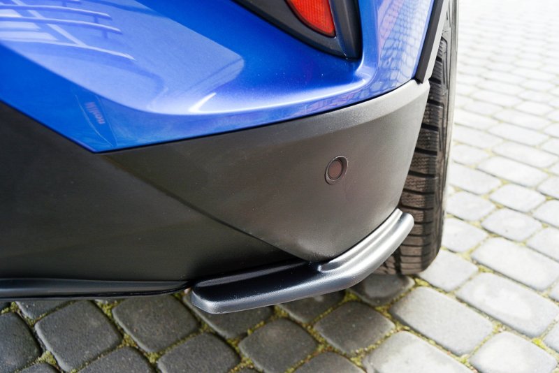 Maxton Heck Ansatz Flaps Diffusor für TOYOTA C-HR  schwarz Hochglanz TO-CH-R-1-RSD1-G