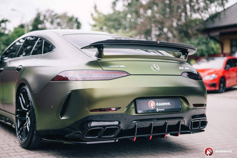 Maxton Spoiler CAP für Mercedes-AMG GT 63 S 4 Door-Coupe schwarz Hochglanz ME-GT-4D-AMG-CAP1-G