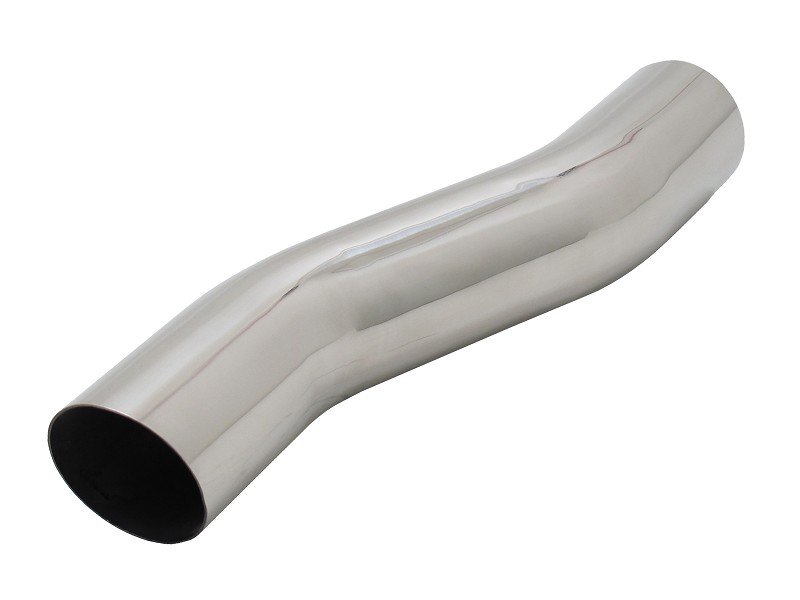 Auspuff Endrohr zum Anschweißen Edelstahl 1x60mm S-Design mit ABE 60330S