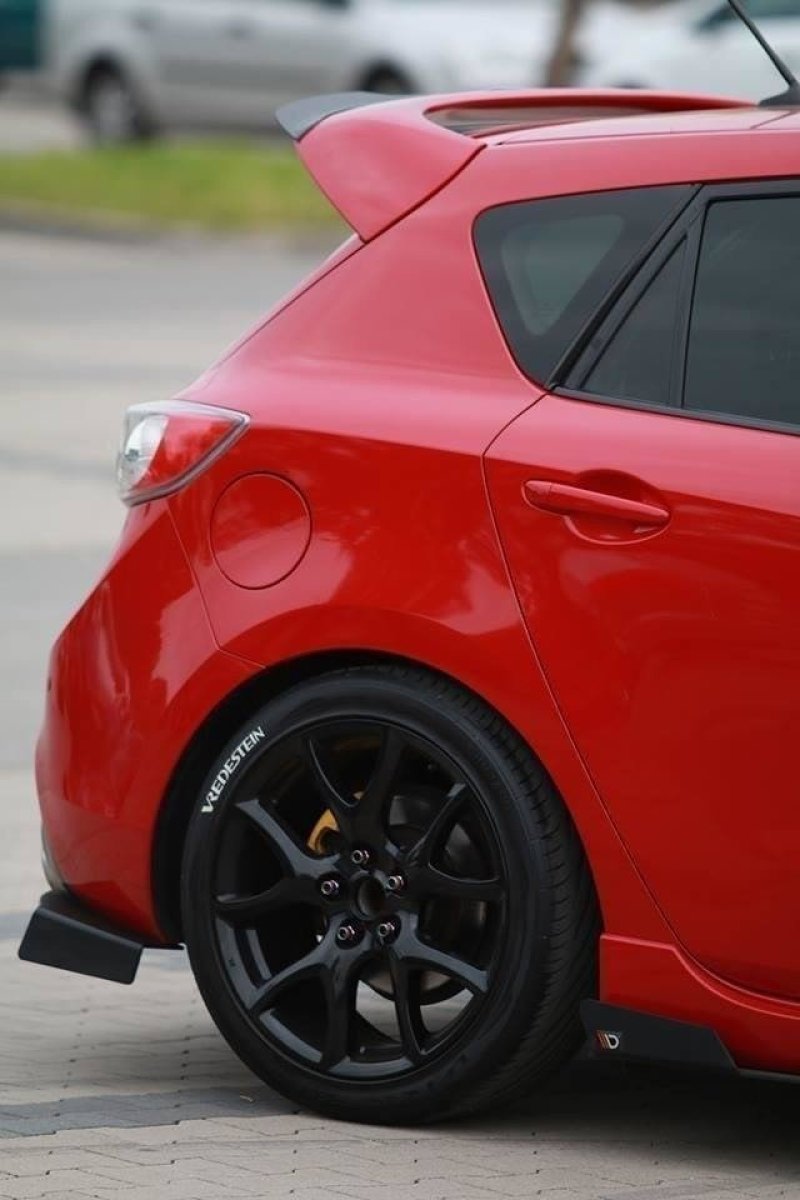 Maxton Heck Ansatz Flaps Diffusor für MAZDA 3 MK2 MPS MA-3-2-MPS-CNC-RSD1