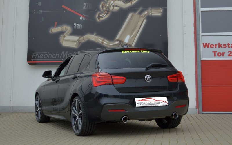 Friedrich Motorsport 90mm Duplex-Anlage BMW 1er F20/F21 681353LD-X