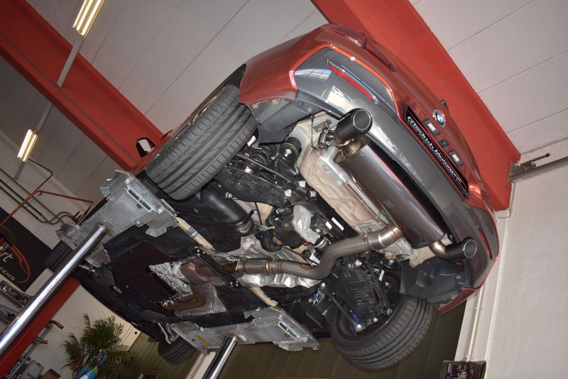 Friedrich Motorsport 90mm Duplex-Anlage BMW 1er F20/F21 681353OLD-X