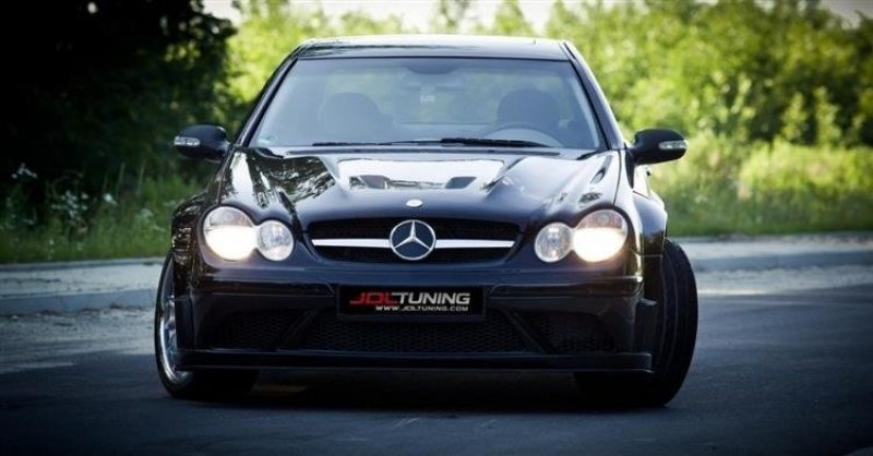 Maxton BODYKIT für MERCEDES CLK W209 BLACK SERIES LOOK ME-CLK-209-BLACK-BK1