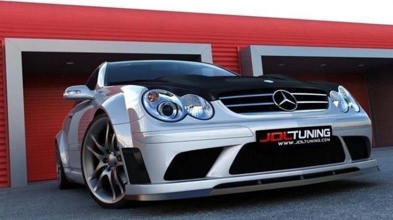 Maxton BODYKIT für MERCEDES CLK W209 BLACK SERIES LOOK ME-CLK-209-BLACK-BK1