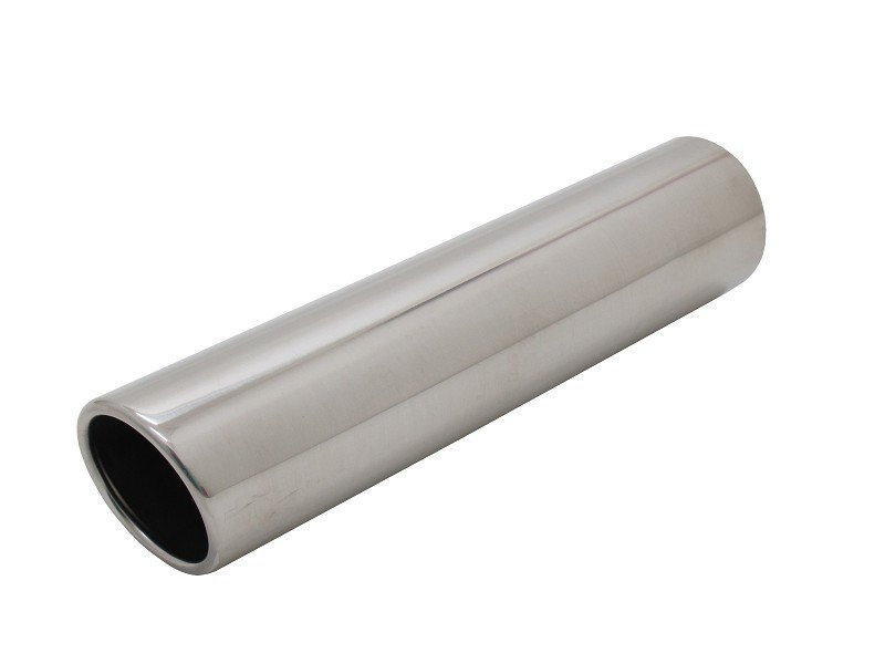 Auspuff Endrohr zum Anschweißen Edelstahl 1x76mm Gerade SR Design mit ABE 763005
