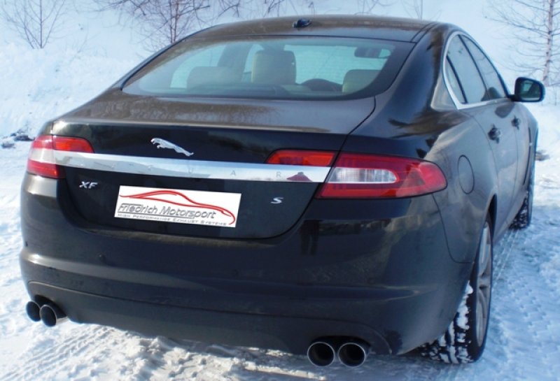 Friedrich Motorsport 70mm Duplex Sportendschalldämpfer Jaguar XF 860203D-X