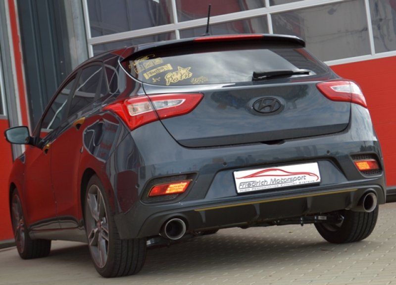 Friedrich Motorsport 70mm Duplexanlage Hyundai i30 GDH+Coupe 880415TD-X