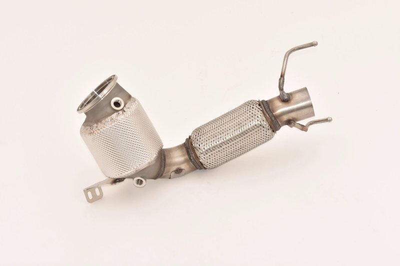 Friedrich Motorsport 70mm Downpipe mit 200 Zellen Sport-Kat. Edelstahl 881339-DPKAECE