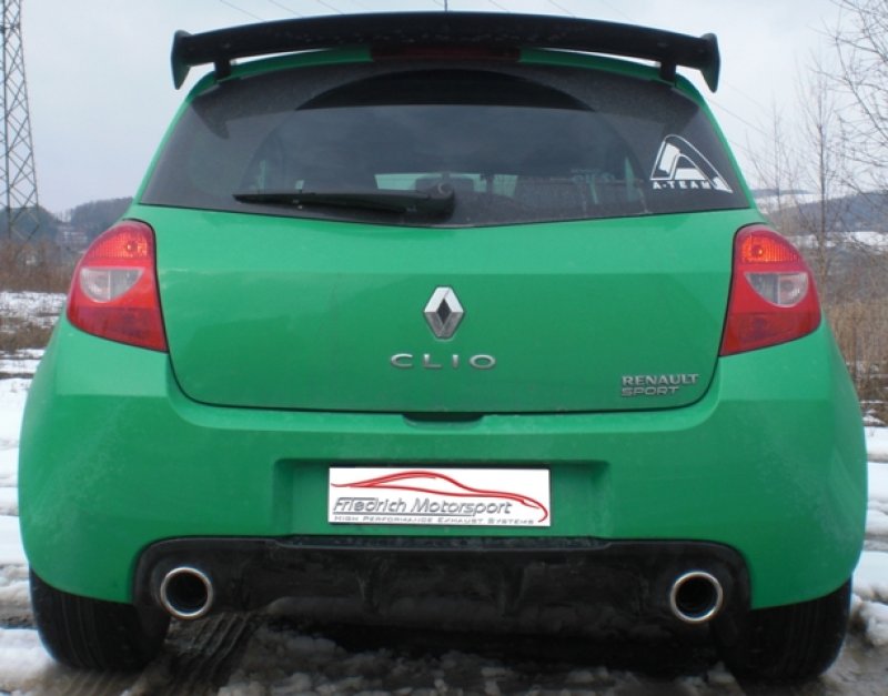 Friedrich Motorsport 70mm Duplexanlage Renault Clio III RS 881921D