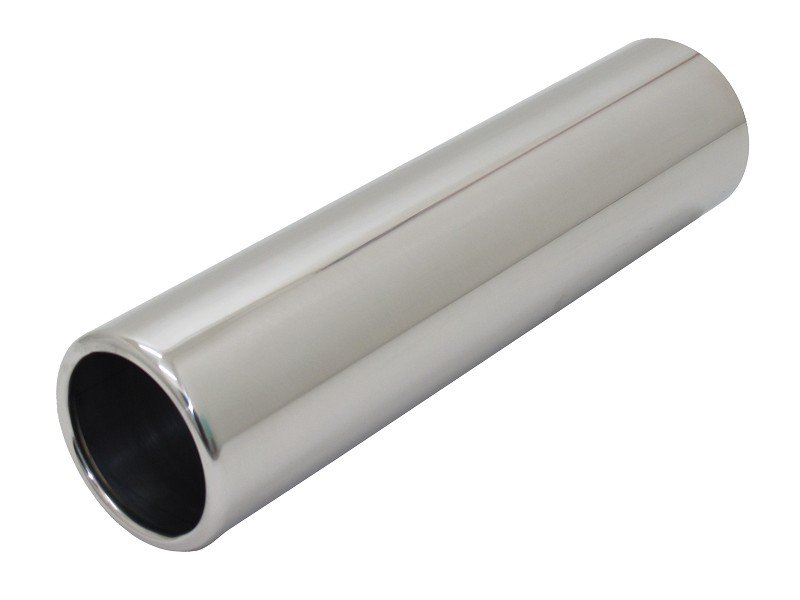Auspuff Endrohr zum Anschweißen Edelstahl 1x90mm Gerade mit ABE 903003
