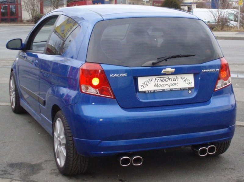 Friedrich Motorsport Duplex Sportendschalldämpfer Chevrolet Kalos 920901D-X