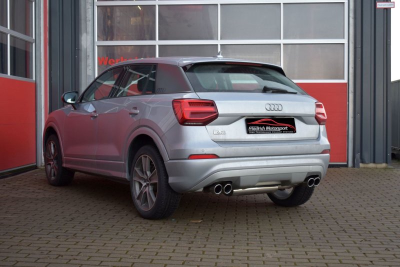 Friedrich Motorsport Duplex-Sportendschalldämpfer Audi Q2 GA Frontantrieb 921071AD-X