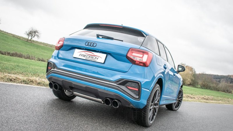 Friedrich Motorsport Duplex-Sportendschalldämpfer Audi Q2 GA Frontantrieb 921071BD-X