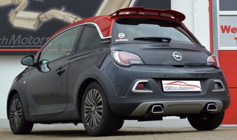 Friedrich Motorsport Duplex-Sportendschalldämpfer Opel ADAM S / ROCKS S 921102SD-X