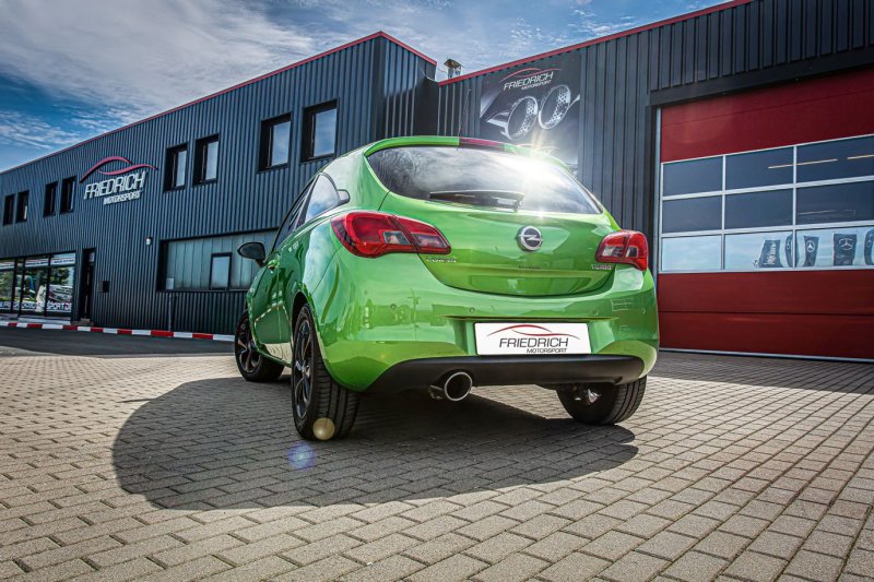 Friedrich Motorsport Sportendschalldämpfer Opel Corsa E 921105T-X