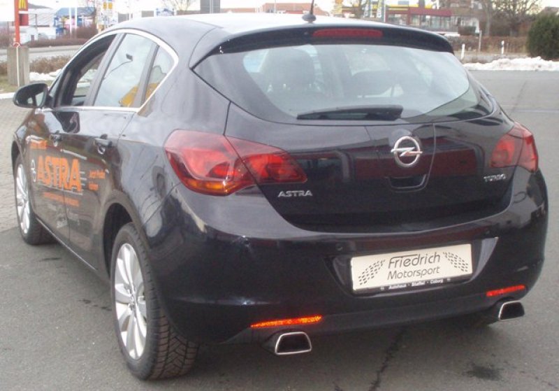 Friedrich Motorsport Duplex Sportendschalldämpfer Opel Astra J 921169TD-X