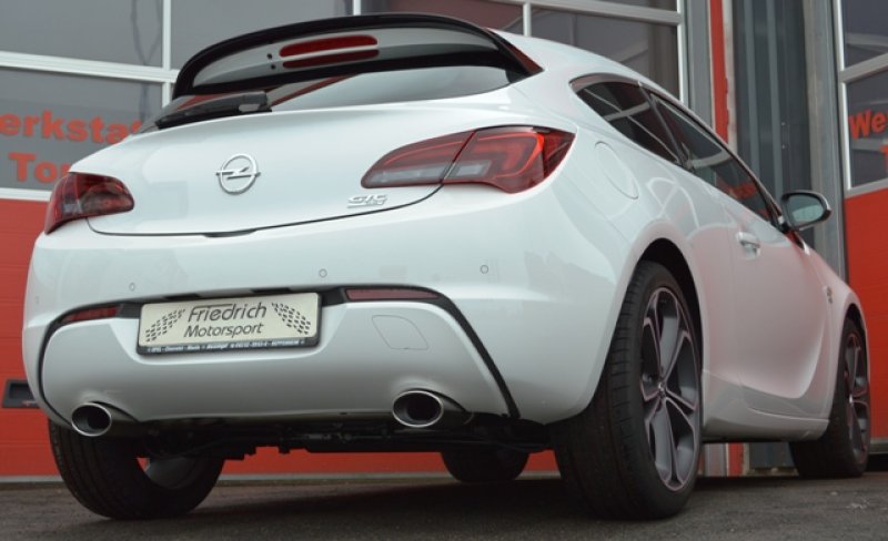 Friedrich Motorsport Duplex Sportendschalldämpfer Opel Astra J GTC 921171D-X