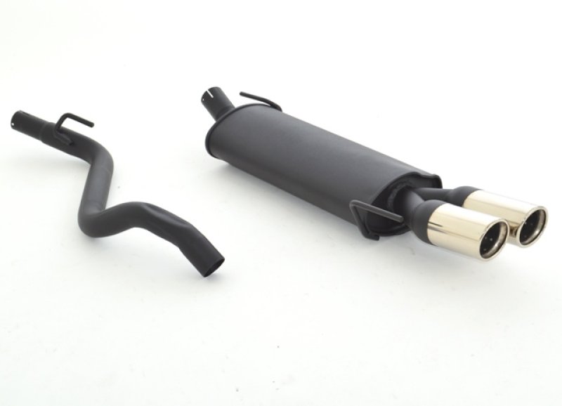 Friedrich Motorsport Sportendschalldämpfer aluminierter Stahl 921400C-X