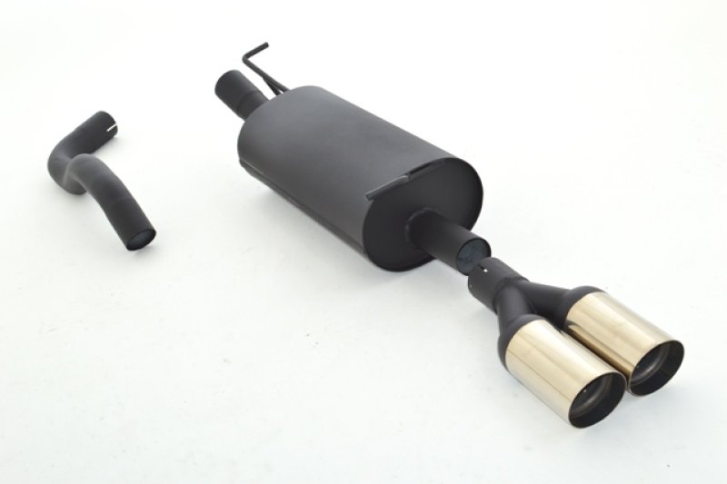 Friedrich Motorsport Sportendschalldämpfer aluminierter Stahl VW Golf 4 Variant 921412V-x