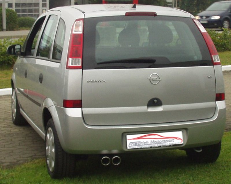 Friedrich Motorsport Gr.A Rennsportanlage Opel Meriva A 941172-x