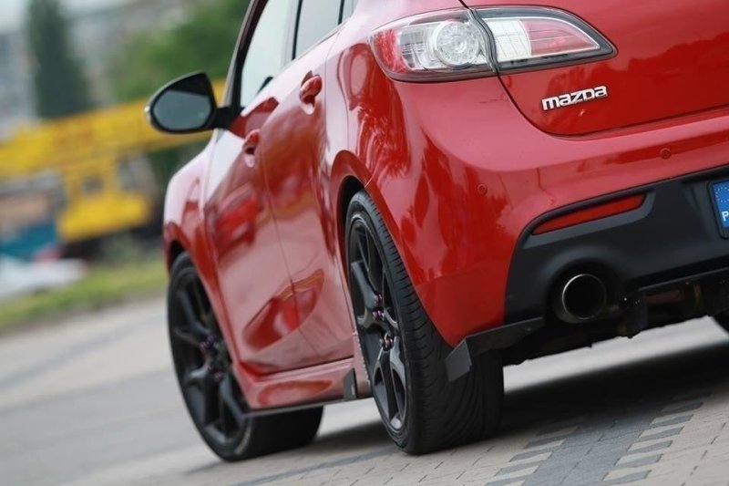 Maxton Racing Seitenschweller Ansatz MAZDA 3 MK2 MPS MA-3-2-MPS-CNC-SD1