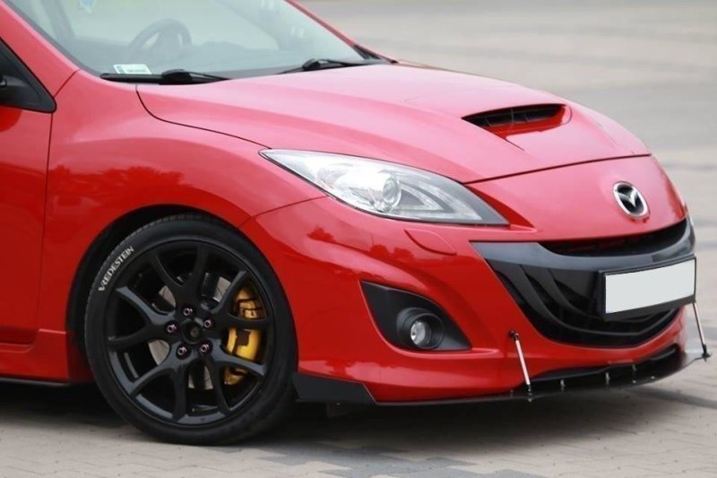 Maxton Racing Front Ansatz für MAZDA 3 MK2 MPS MA-3-2-MPS-CNC-FD1