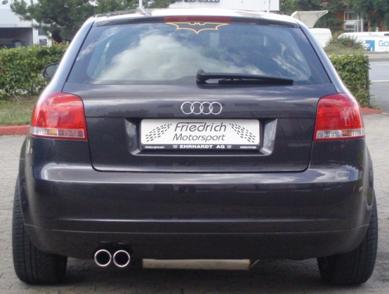 Friedrich Motorsport Gr.A Anlage  Audi A3 8P Frontantrieb 961025T-X