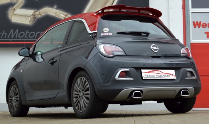 Friedrich Motorsport Gr.A Duplex-Anlage Opel ADAM S / ROCKS S 961102SD-X