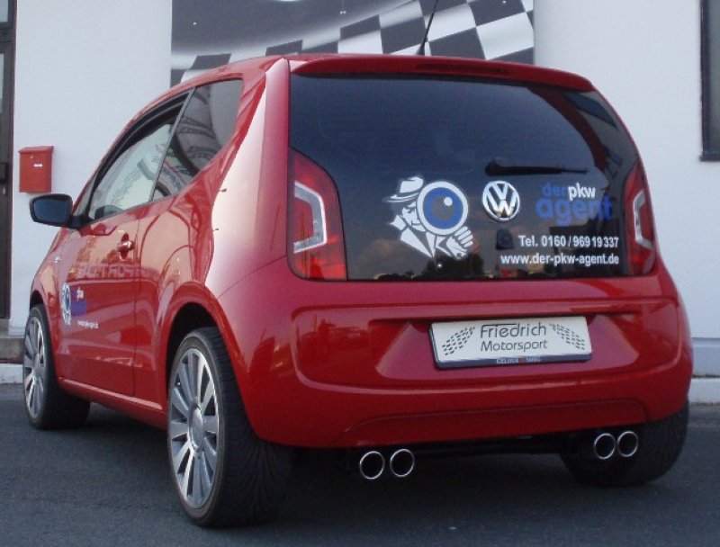 Friedrich Motorsport Duplex Sportauspuffanlage VW UP! 961410D-X