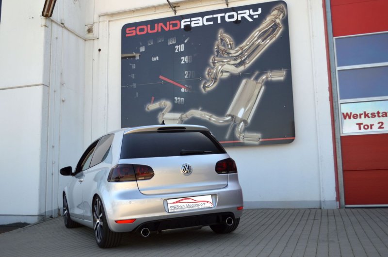 Friedrich Motorsport Gr.A Duplexanlage VW Golf 6 961445TGLD-X