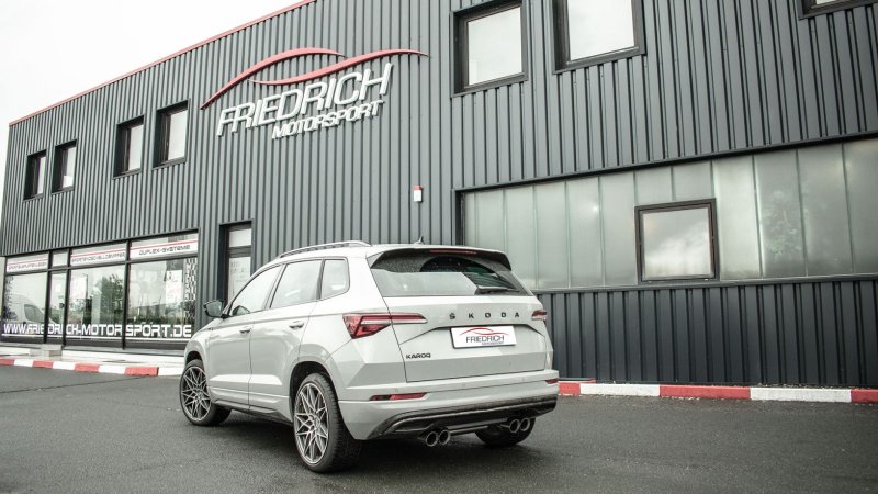 Friedrich Motorsport Gr.A Duplex-Anlage Skoda Karoq NU Frontantrieb 962554D-X