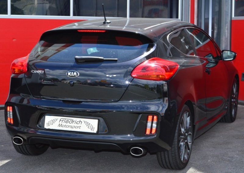 Friedrich Motorsport Duplex Sportendschalldämpfer KIA Cee d und Pro Cee d GT (JD) 970515BTD-X
