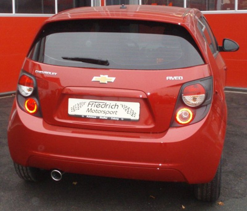 Friedrich Motorsport Sportendschalldämpfer Chevrolet Aveo T300 970912-X