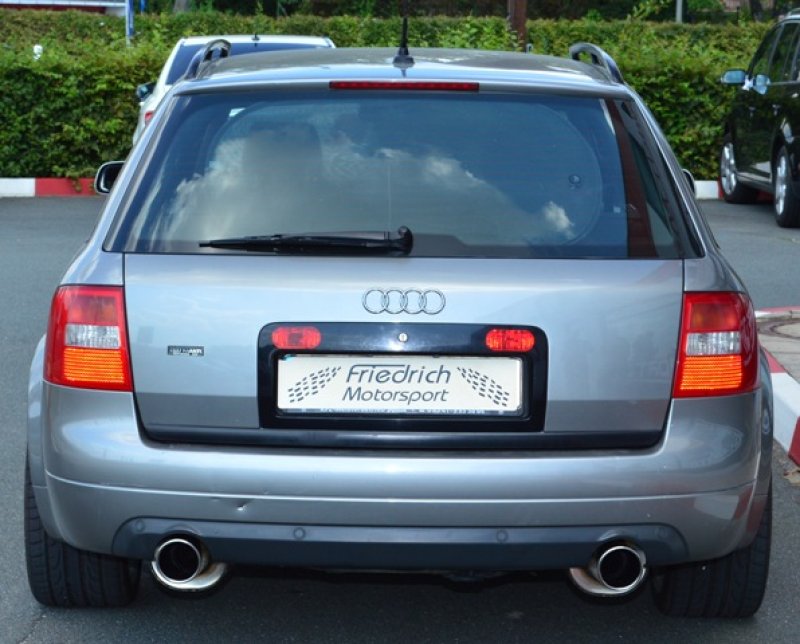Friedrich Motorsport Duplex Sportendschalldämpfer Audi S6 4B Quattro 971017SD-X