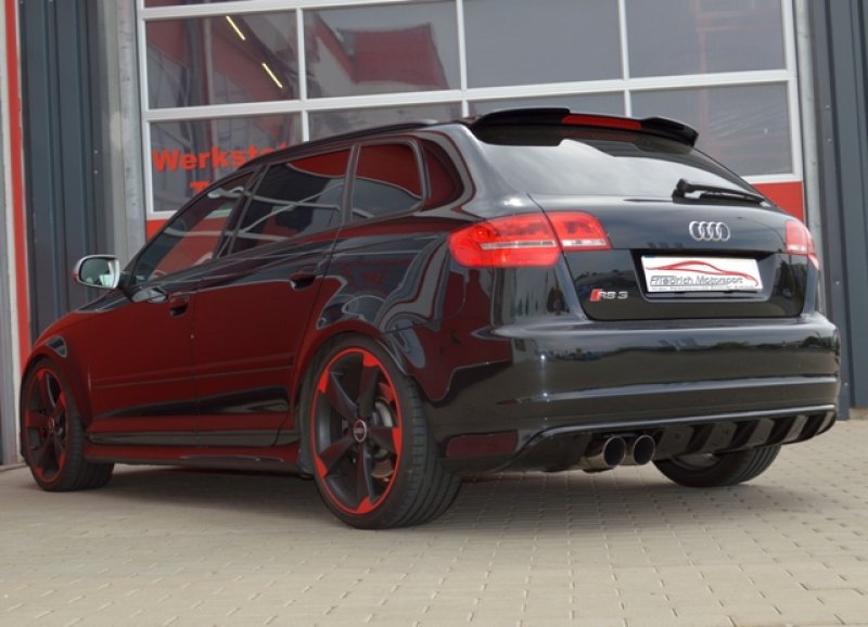 Friedrich Motorsport 76mm Sportendschalldämpfer mit Klappensteuerung Audi RS3 8P Sportback Quattro 971033RS-x3-X