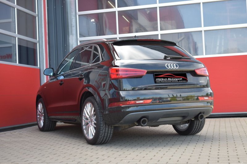 Friedrich Motorsport 76mm Duplex-Sportendschalldämpfer Audi Q3 8U Quattro 971048TD-x3-X
