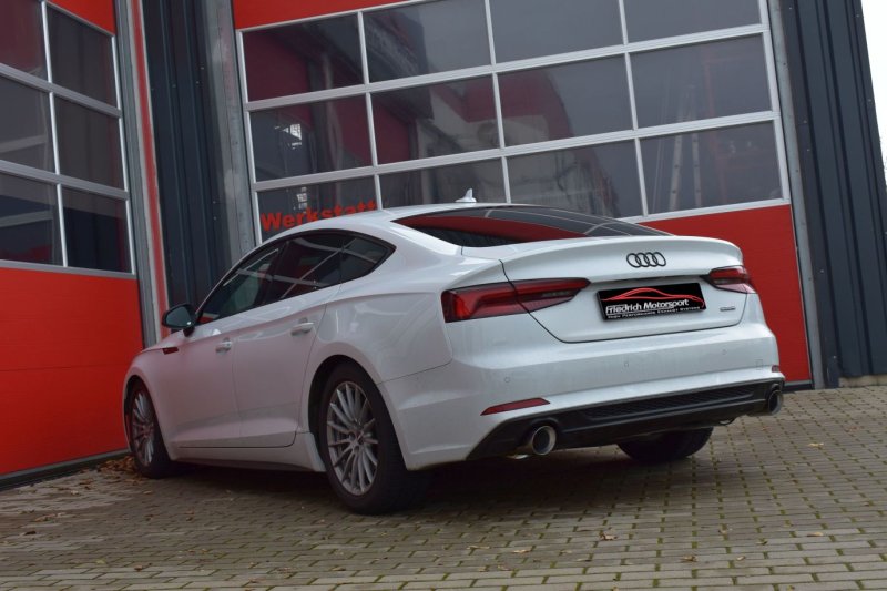 Friedrich Motorsport 76mm Duplex-Sportendschalldämpfer Audi A5 B9 (F5/B8) Sportback 971080TD-x3-X