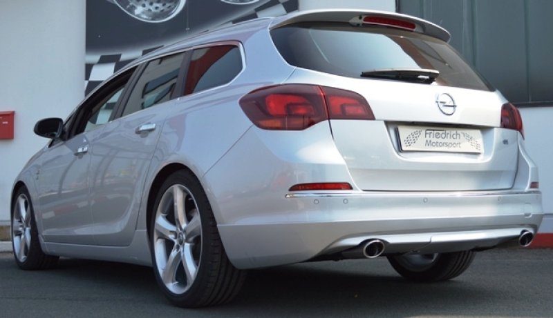Friedrich Motorsport Duplex Sportendschalldämpfer Opel Astra J Sportstourer 971170D-X