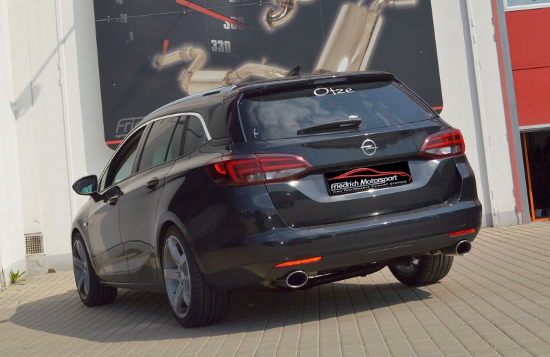 Friedrich Motorsport Duplex-Sportendschalldämpfer Opel Astra K Sports Tourer 971186ATD-X