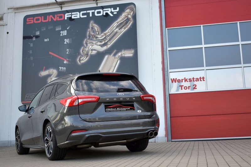 Friedrich Motorsport Sportendschalldämpfer Ford Focus IV Turnier DEH 971218AK-X