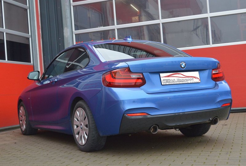 Friedrich Motorsport 76mm Duplex-Sportendschalldämpfer BMW 2er F22/F23 971355AMD-x3-X