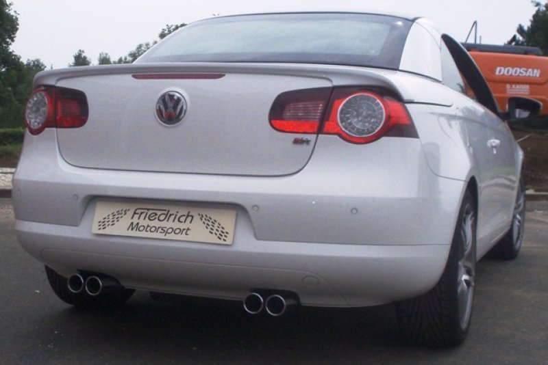 Friedrich Motorsport Duplex Sportendschalldämpfer VW EOS 971433D-X