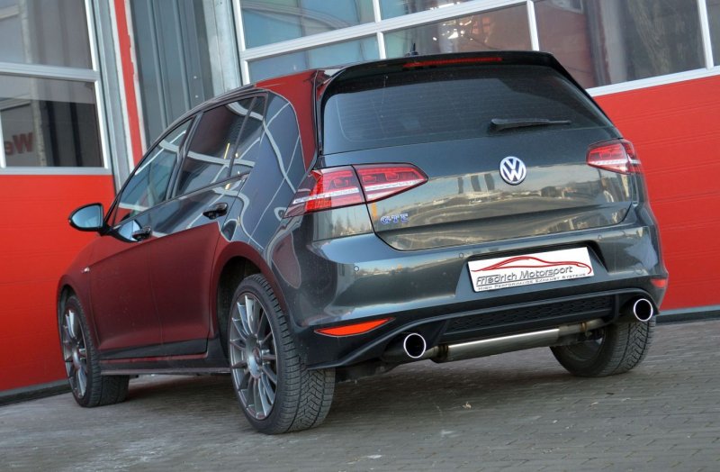 Friedrich Motorsport Duplex Sportendschalldämpfer VW Golf 7 GTE 971450GLD-X