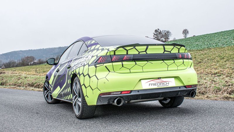 Friedrich Motorsport 76mm Duplex-Sportendschalldämpfer Peugeot 508 II Limousine GT 971540ATD-X3-X