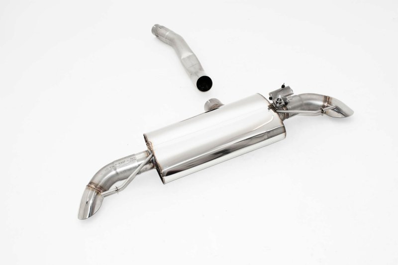 Friedrich Motorsport 76mm Duplex-Sportendschalldämpfer Edelstahl 971612TD-X3